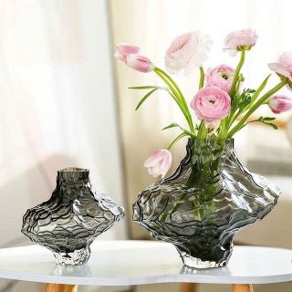 BÌNH CẮM HOA THỦY TINH MÀU DECOR 23CM DIAMOND (T12)