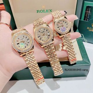 ĐỒNG HỒ NAM NỮ CAO CẤP RÔLXE FULL XOÀN MÁY CƠ