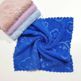Combo 10 Khăn Lau Bát Đĩa 30x30cm Siêu Mềm Mại, Vải Lông Cừu Thấm Hút Cực Tốt