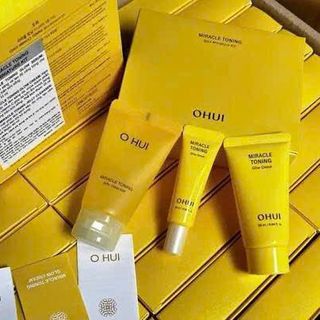 SET MINI DƯỠNG SÁNG DA OHUI – NHỎ GỌN CÓ VÕ (Lô 100 set)