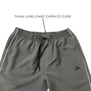 Quần dài nam thể thao bốn mùa Athans chất gió giãn pha chỉ cao cấp