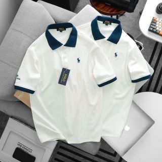 Áo thun Polo nam.  Chất vải cotton dệt quảng châu.