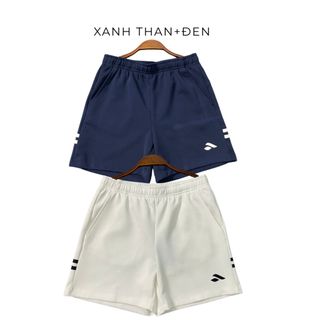 Combo 2 quần short đùi 2 sọc thể thao nữ chất thun 2 da co giãn 4 chiều chơi cầu lông,gym,chạy bộ