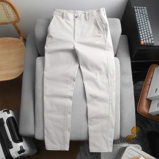 Quần  kaki Dài Nam, chất liệu kaki cotton gân chéo pha spandex nhẹ nhàng có thun co giãn / mền mại .