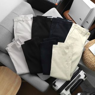 Quần  kaki Dài Nam, chất liệu kaki cotton gân chéo pha spandex nhẹ nhàng có thun co giãn / mền mại .