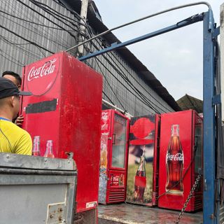 Thanh lý tủ coca 400l khu vực miền trung