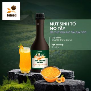 Mứt sinh tố mơ tây Faribave 1L - Thùng 12 chai