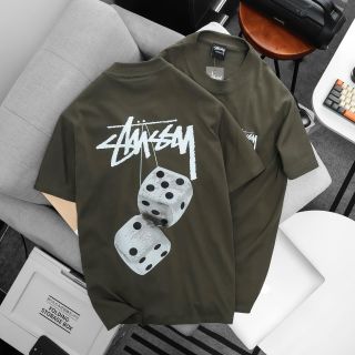 Áo thun Stussy nam.  Chất liệu vải cotton 2C xịn định lượng 250gsm mịn.