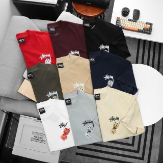 Áo thun Stussy nam.  Chất liệu vải cotton 2C xịn định lượng 250gsm mịn.