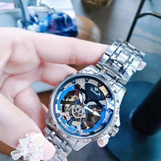 ĐỒNG HỒ NAM CHÍNH HÃNG FUNMEI FC121 CƠ THỂ THAO LỘ ĐÁY FULLBOX TEM HÃNG