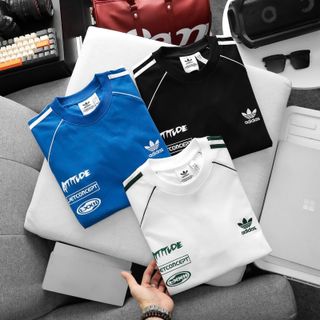 Áo tthun nam Basic. Mẫu áo 3 sọc phối tỉ mĩ, chất cotton 2c dày dặn,mền mịn mát.