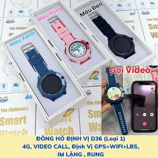 Đồng hồ định vị trẻ em JVJ D36 hàng chính hãng full VAT