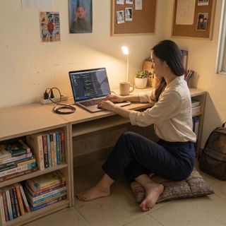 Bàn Học Đa Năng Thông Minh – Giải Pháp Hoàn Hảo Cho Không Gian Nhỏ