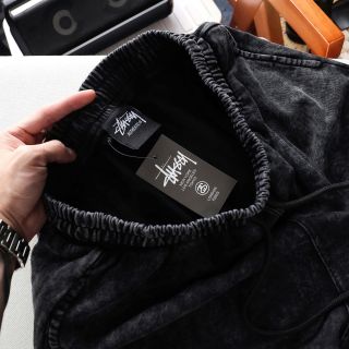 Short wash Stussy.  Chất vải cotton 100% xịn mịn mát.  Vải mềm mượt cao cấp co giãn.
