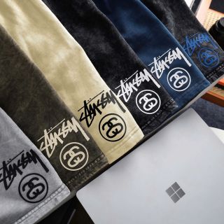 Short wash Stussy.  Chất vải cotton 100% xịn mịn mát.  Vải mềm mượt cao cấp co giãn.