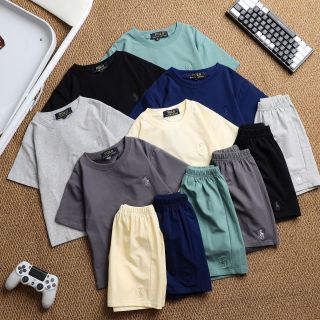 Set Polo Em bé.  Chất liệu cotton 4 chiều xịn.