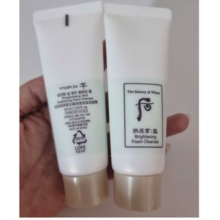 Sữa rửa mặt The History of Whoo trắng da 40ml sạch sáng mịn da