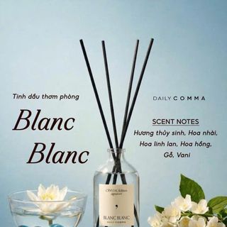 Tinh Dầu Thơm Phòng Daily Comma Crystal Hologram Diffuser hương thơm dịu nhẹ, decor phòng 100ML
