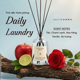 Tinh Dầu Thơm Phòng Daily Comma Crystal Hologram Diffuser hương thơm dịu nhẹ, decor phòng 100ML