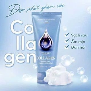 Sữa rửa mặt Whisis Collagen Intensive Foam Cleansing 120ml
