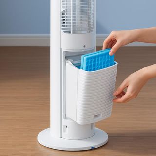 Quạt Tháp Tạo Ẩm JIPIN JP-SLTS-05 – Làm Mát 3in1, Gió 3D, Bình Nước 6L, Êm Tiết Kiệm Điện