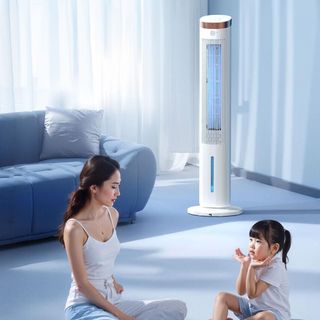 Quạt Tháp Tạo Ẩm JIPIN JP-SLTS-05 – Làm Mát 3in1, Gió 3D, Bình Nước 6L, Êm Tiết Kiệm Điện