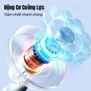 Quạt Treo Tường Thông Minh Jipin JP-FGB-B22SR – Kết Nối App Xiaomi Home, Gió 3D, Động Cơ DC Êm, Tiết Kiệm Điện