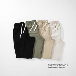 QUẦN ỐNG RỘNG LƯNG THUN NAM.
