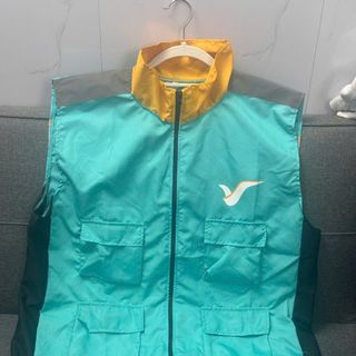 Áo Khoác Dù Công Nghệ Gile Xanh SM Unisex