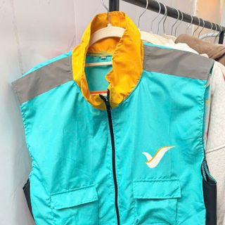 Áo Khoác Dù Công Nghệ Gile Xanh SM Unisex