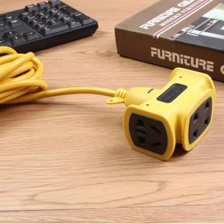 CUỘN DÂY ĐIỆN DÀI 5M KÈM Ổ CẮM ĐÚC CHỐNG VỠ
