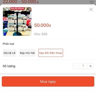 Thanh lý 600 gậy live đôi