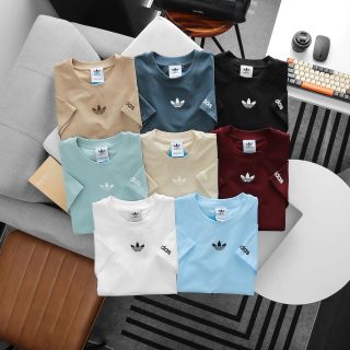 Áo thun nam. Chất vải cotton 4c xịn mịn nét. Bộ màu dễ mặc, dễ bán.