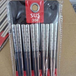 BỘ 5 ĐÔI ĐŨA INOX SUS 304 XỊN HÀN QUỐC (T240)