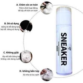 CHAI XỊT VỆ SINH GIÀY SNEAKER 300ML (T48)
