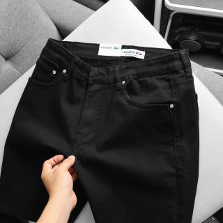 Sọt jeans nam,   vải chính quy .  Đồng chất - co giãn .