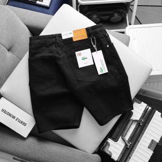 Sọt jeans nam,   vải chính quy .  Đồng chất - co giãn .