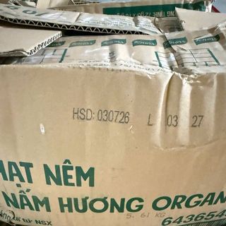 THANH LÝ Hạt nêm Knorr 70Gam nấm Hương Organic, Thùng 70goi