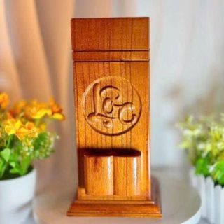 ỐNG ĐỰNG NHANG BẰNG GỖ PHÚC LỘC THỌ