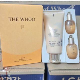 Set sữa rửa mặt The History of Whoo vàng 180ml – vừa làm sạch sâu, vừa chăm da mềm mịn