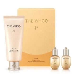Set sữa rửa mặt The History of Whoo vàng 180ml – vừa làm sạch sâu, vừa chăm da mềm mịn