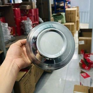CHÉN INOX KIM CƯƠNG HÀN QUỐC 2 LỚP 18CM (T144)