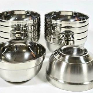 CHÉN INOX KIM CƯƠNG HÀN QUỐC 2 LỚP 20CM (T144)