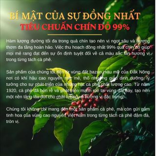 MIAKA - Cà phê mộc nguyên chất 100% Robusta - Đậm vị thật, đắng chuẩn gu, uống là ghiền - Pha Phin & Pha Máy .