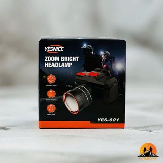 ĐÈN PIN ĐỘI ĐẦU YESNICE YES 621 ZOOM XA GẦN