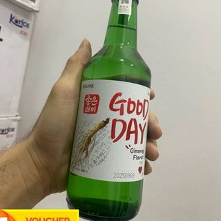 Rượu Soju Good day Vị Sâm 360ml*20 chai (chai)