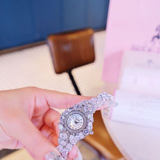ĐỒNG HỒ NỮ CHÍNH HÃNG BRIDE TALKKGIỌT NƯỚC ĐÍNH PHA LÊ FULLBOX HÃNG