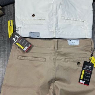 Short kaki nam. Co giãn  Phom slim , dài chấm gối.
