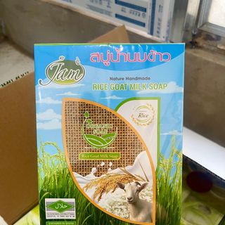 XÀ PHÒNG CÁM GẠO SỮA DÊ JAM RICE MILK SOAP THÁI LAN- CÓ XUẤT VAT
