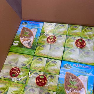 XÀ PHÒNG CÁM GẠO SỮA DÊ JAM RICE MILK SOAP THÁI LAN- CÓ XUẤT VAT